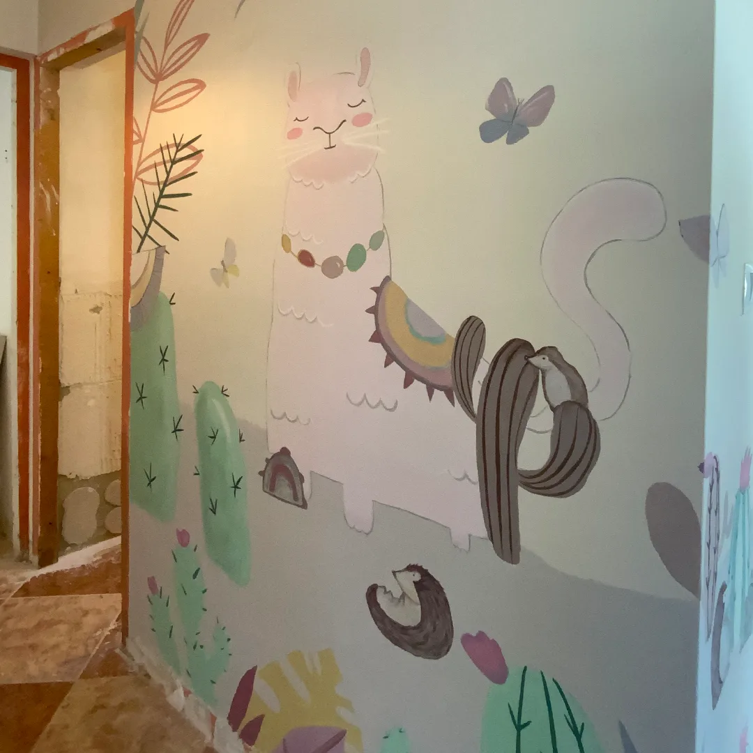 Mural infantil personalizado