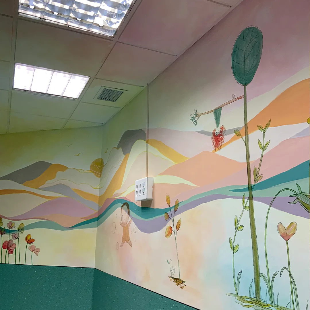 Mural personalizado para habitación infantil