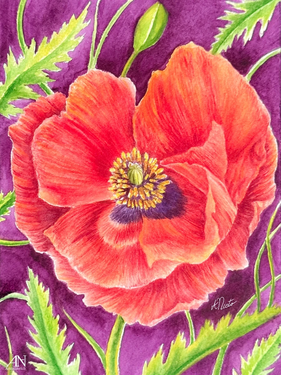 Antifaz de flores