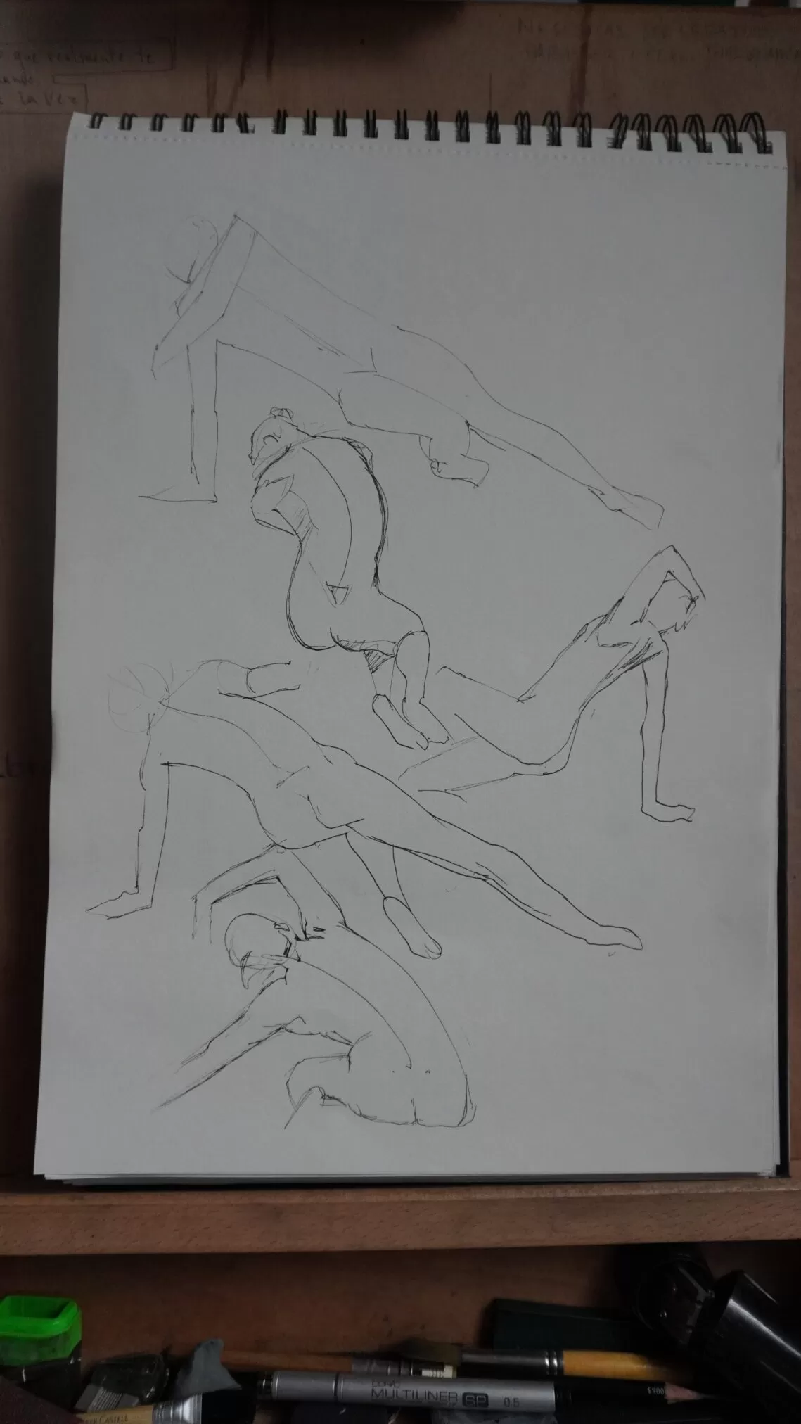 Dibujo a gesto: Poses 2 minuto